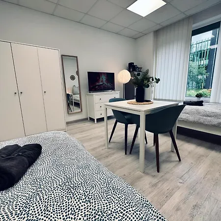 Apartment Flixi I - Zentrales Zimmer Fuer 2 Gaeste Nordhorn Exterior photo